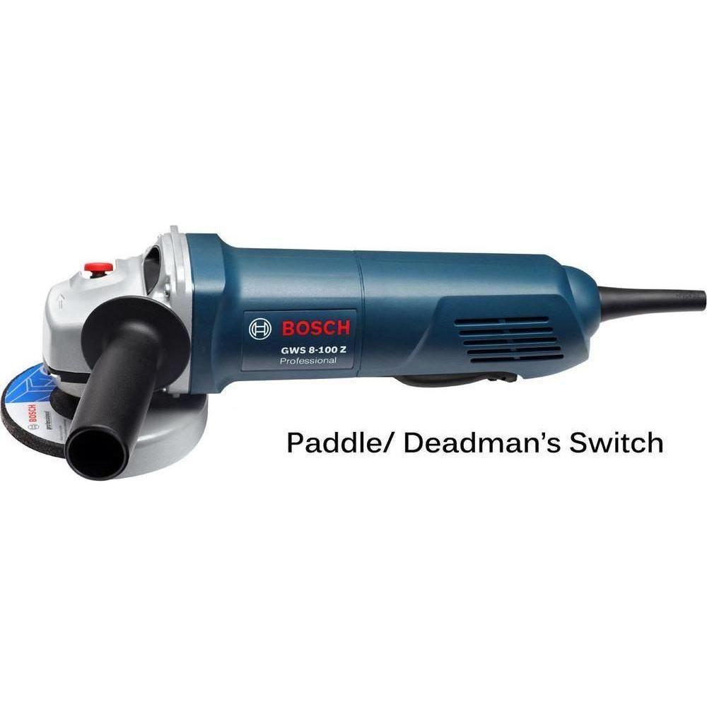 Bosch GWS 8-100 Z Angle Grinder (Deadman's Switch) - Goldpeak Tools PH Bosch Bosch GWS 8-100 Z Angle Grinder (Deadman's Switch) - Goldpeak Tools PH Bosch